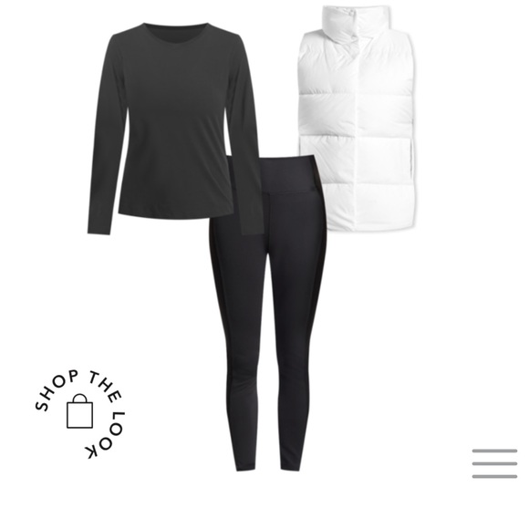 New Athleta ⭐️FINAL PRICE ⭐️White Warm Downtown Vest Size Small - Picture 10 of 16